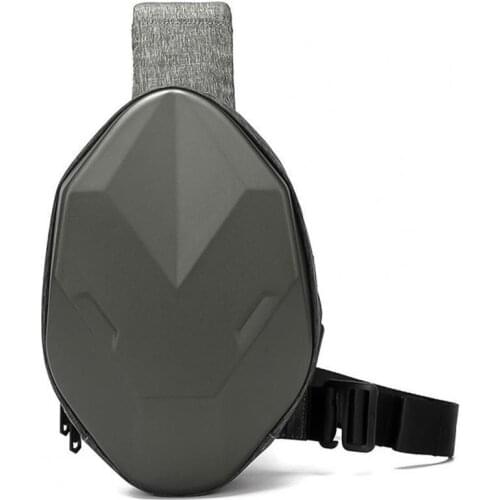 Fashion Travel Camping Polyhedron Shoulder Backpack Waterproof Leisure Sports Bicycle Chest Pack Bag for Men Women