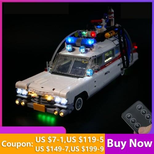 20%off (No blocks) LED Light Set Kit For 10274 Ghost Busters ECTO-1 building blocks bricks kids toys christmas gift educational