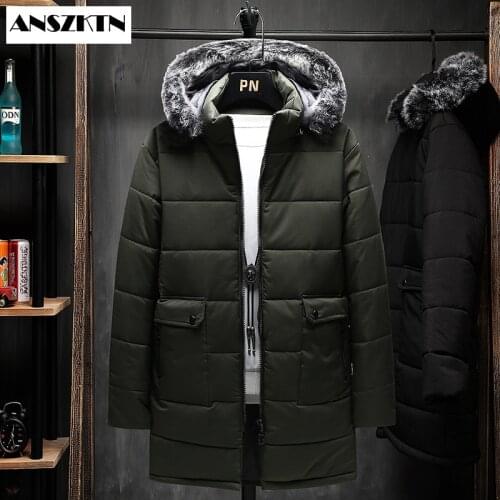 2020 New Clothing Winter Down Jacket Men Business Long Thick Winter Warm Coat Men Solid Fashion waterproof Long Coat for Man