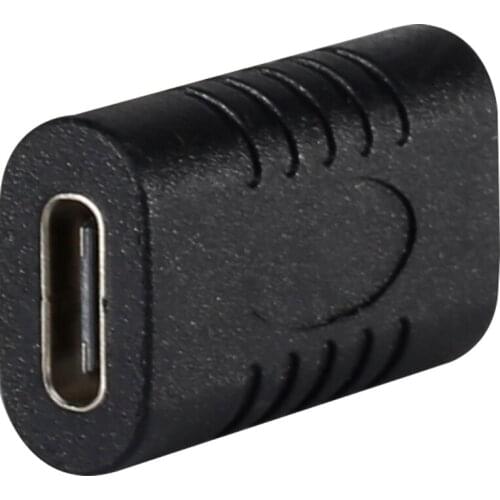 For Type-C USB 3.1adapter female-to-female converter portable straight-through head type-C charging data extension cable