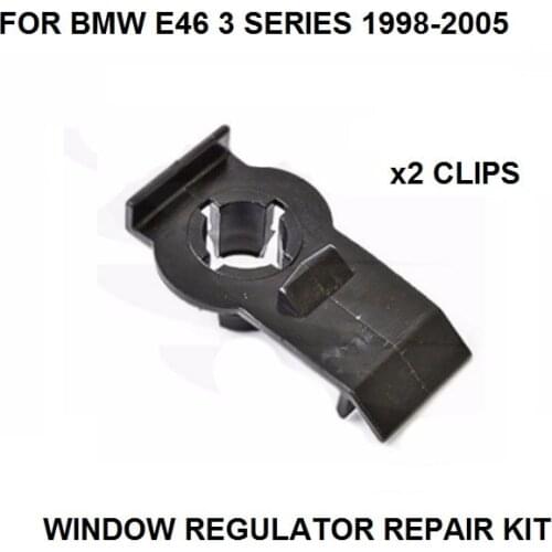 FOR BMW E46 3 SERIES WINDOW REGULATOR REPAIR CLIP REAR LEFT 98-05