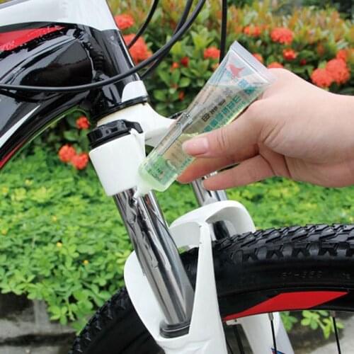 Mountain Bike Bicycle Suspension Oil Silicone Front Fork Lubricating Anti-Rust Bicycle Motorcycle Lubrication Oil Maintain Repai