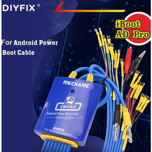 Mechanic AD Max For iPhone Samsung Huawei Vivo Android Mobile Phone Repair Power Test line DC Power Supply Delicated iBoot Wire