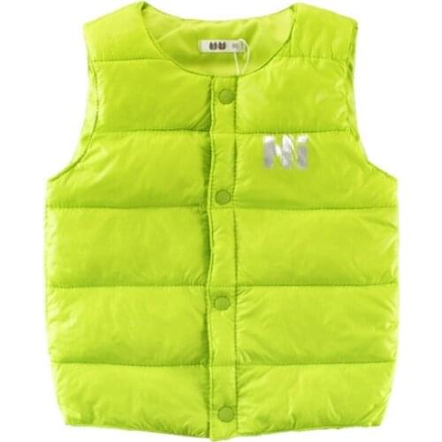 High quality warm vest New Autumn winter kids boy girl Sleeveless sweater coat baby toddler fashion sport Childrens clothing
