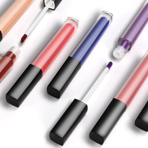 Liquid Matte Lipstick Bulk Private Label Waterproof Long Lasting Lip Gloss Wholesale Makeup Custom Tubes Low MOQ