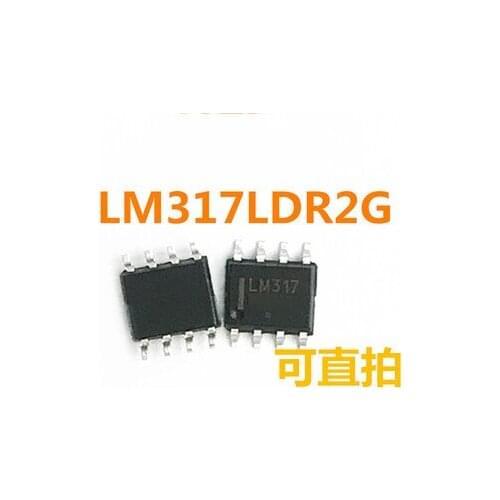 10pcs/lot LM317LDR2G LM317DR2G LM317LMX LM317DR LM317LM LM317LB LM317 SOP-8 In Stock