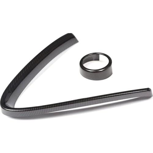 For Alfa Romeo Giulia 2017-2019 Car Front Bumper Air Grilles V Frame Decoration Trim Sticker Logo Cover Accessories