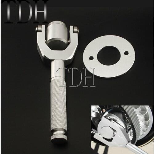 For Can-Am Maverick X3 Max Rs Ds Turbo R Silver Aluminum Belt Changing Tool 72 64" Wheel UTV ATV Repair Tool Accessories 2017-up