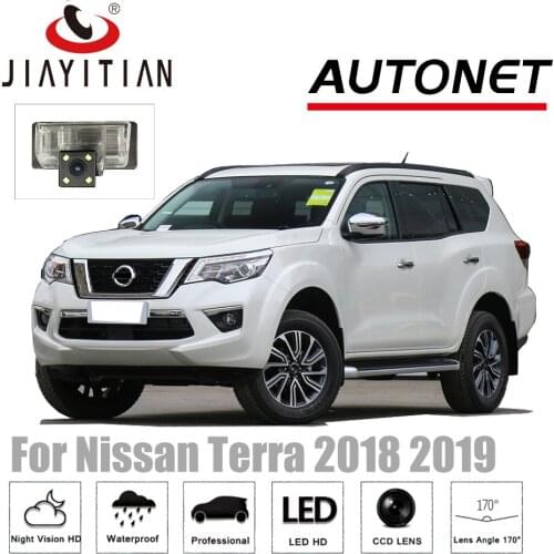 JIAYITIAN Reverse Camera For Nissan Terra 2018 2019 Backup Camera CCD/Night Vision/License Plate camera rear view camera
