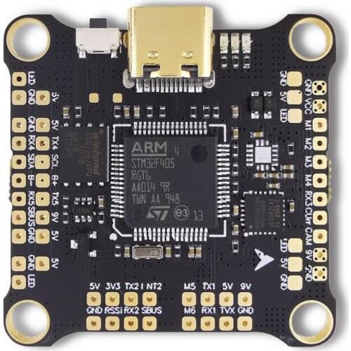 HAKRC Flight Controller F4530D 3-6S Dual BEC Barometer Gyroscope 5V/3A 9V/2.5A for DJI Video Transmission Racing Drone