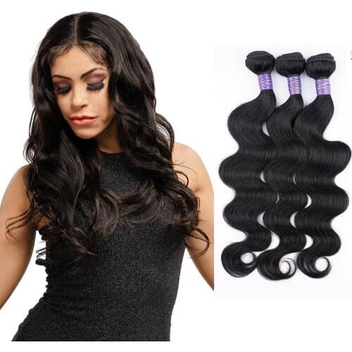 MOGUL HAIR 4/6 Bundles 50g/pc 10 12 inch T 1B 27 Dark Root Honey Blonde Brazilian Body Wave Non Remy Human Hair Bundles