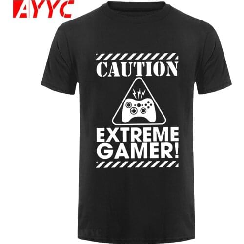 AYYC T-Shirt Tshirt brand t-shirt Men Short Sleeve t shirt O-Neck T Shirts Men New Summer Cotton pattern T-shirts Caution