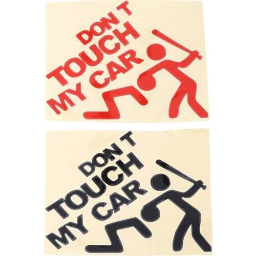 Don't Touch My Truck Reflective Car Styling Sticker Motorcycle Car Decal Accessories