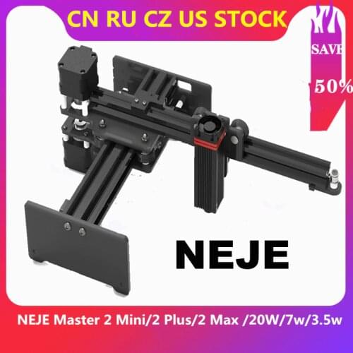 NEJE 20W/7000mw/3500MW CNC Laser Engraver Engraving cutting Carving Machine Mini DIY Laser Logo Mark Printer for Metal Engraving