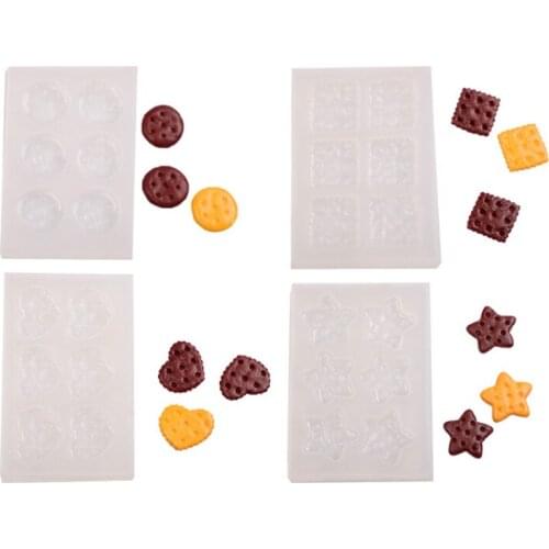 The New Silicone Mold Chocolate and Biscuits Biscuit Mold Biscuit Fondant Mold Cookies Epoxy Molding Mold Cookie Making Tools