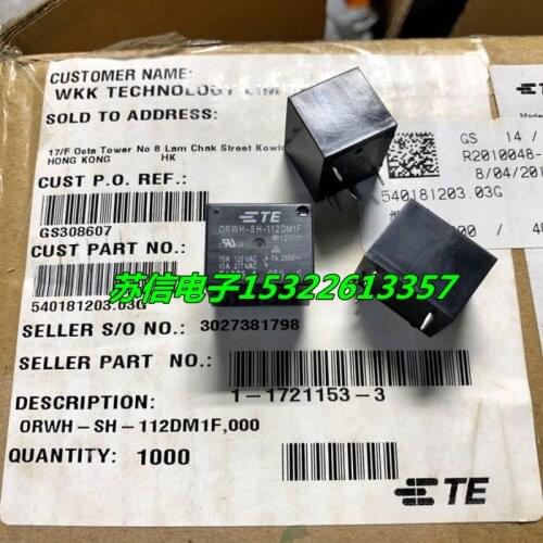 ORWH-SH-112DM1F Electric Relay 0EG 4-Foot 12V 15A