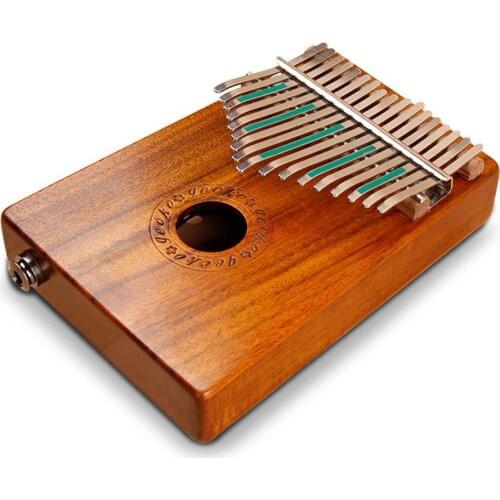 17 Key Thumb Piano Kalimba Toy High Quality Acacia Wooden Music Instrument Gift R24