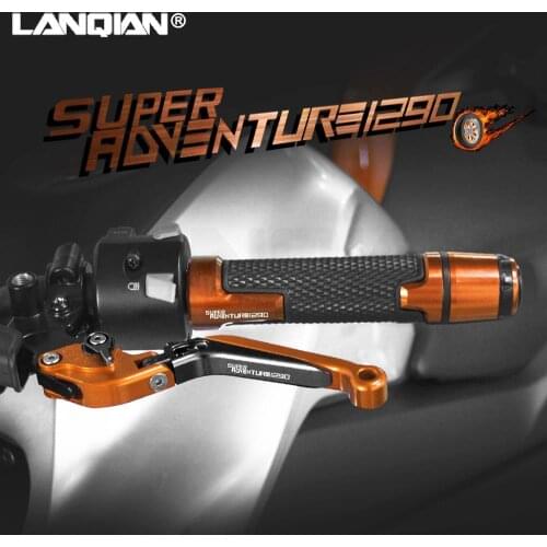 Motorcycle Parts Brake Clutch Levers Handlebar hand Grips Ends For 1290 Super Adventure 1290 SuperAdventure R S T 2015-2020