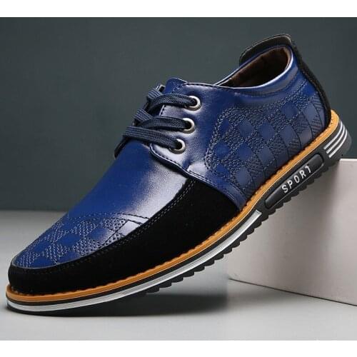 Mens Shoes Brand Men Casual Shoes High Quality Leather Men Loafers Comfortable Breathable Men Business Shoes Zapatillas Hombre