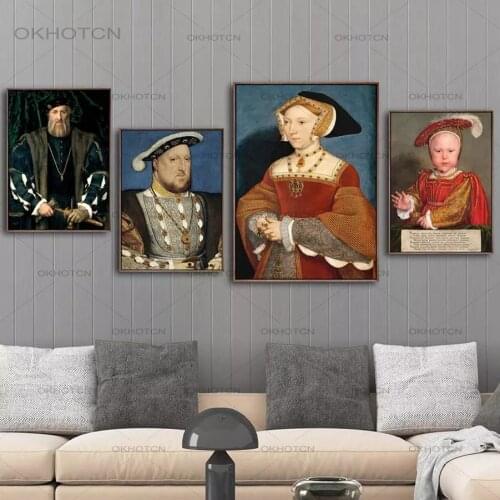 Home Decoration Print Canvas Wall Art Poster Oil Unframed Drawings Paintings Pictures Hans Holbein The Younger German