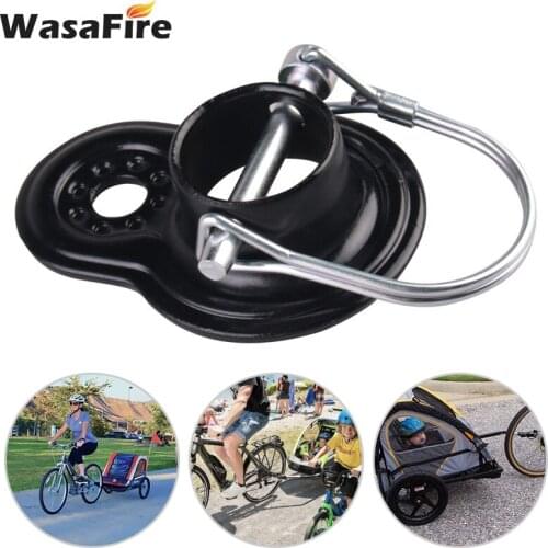 Bicycle Rear Racks Coupler Bike Trailer Hitch Clutch Mountain Road BIke Baby/Pet Hitch Linker Connector Cycling Accessories