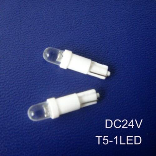 High quality 24V T5 led Instrument lights,T5 24V led Pilot light Led Warning light led T5 Signal light free shipping 1000pcs/lot