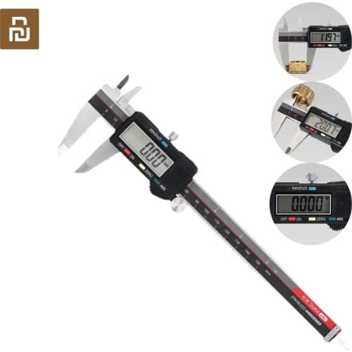 Youpin Digital Vernier Caliper 0-150mm Millimeter Accurate Measuremen Micrometer LCD Digital Screen Electronic Measuring Tool