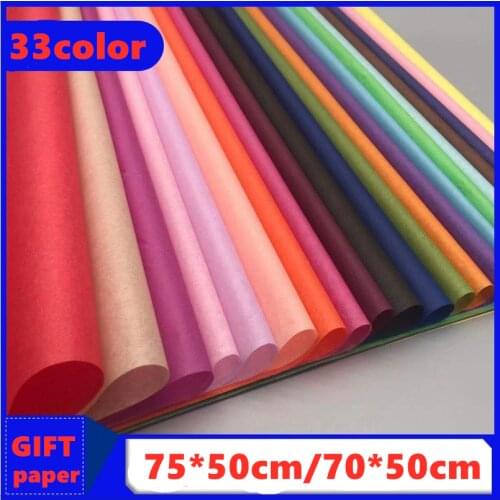 100Pack Tissue Paper 70*50CM/75*50CM Craft Paper Floral Wrapping Paper Gift Packing Paper Home Decoration Festive Party Supply