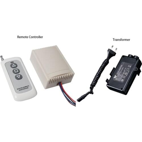 12V 24V DC Linear Actuator Drive Remote Controller and Special Power Transformer For Electric Push Rod From 220V to 24V