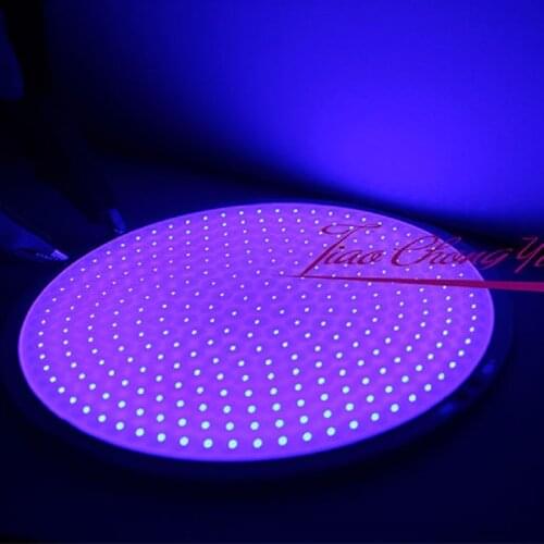 60W Blue 0475 300led Round COB LED Light Source Chip On Board Lamp DC12V