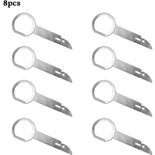 8pcs Car Key Radio Removal Tool DVD CD Player Radio Disassemble Tool Automotive Repair Accessory