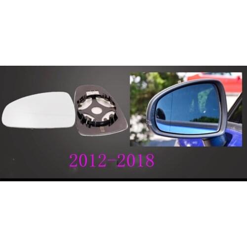 Sideview Rear Mirror Lens Customize for Auai A1 2012-2018 2019 White Mirror Blue Glass with Heating Turn Signal LED Large Vision
