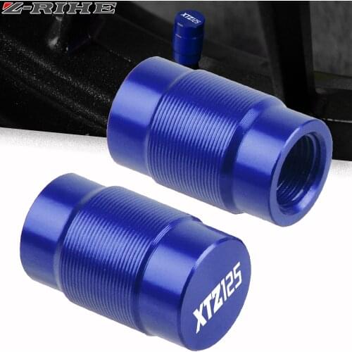 Motorcycle Accessories CNC Cover Wheel Tire Valve Stem Airtight Covers Cap For YAMAHA XTZ 125 125X XTZ125 2011 2012 2013 - 2015