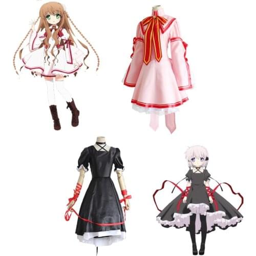 Rewrite Harvest Festa Cosplay Kotori Kanbe Shizuru Nakatsu Lucia Konohana Kagari Costumes School Uniform Halloween Party Dress