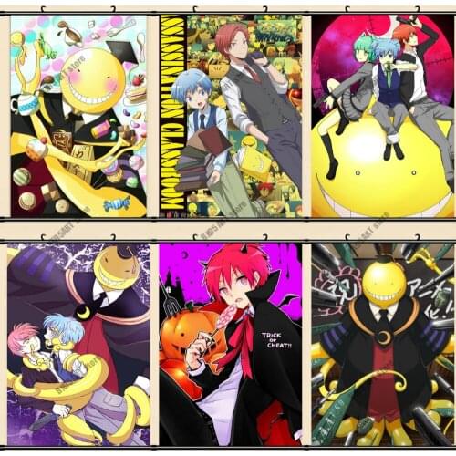 Assassination Classroom Canvas Painting Wall Art Anime Posters and Prints Room Decor Pictures for Living Kids Home Decoration
