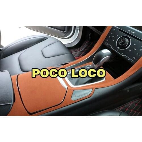 Brown Suede Vinyl Car Furniture Wrap Self Adhesive Decal