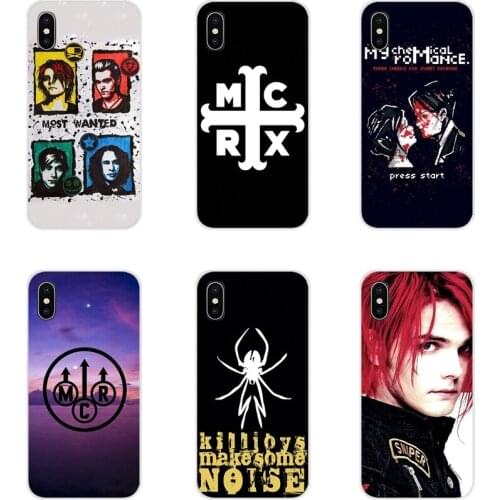 For Huawei G7 G8 P7 P8 P9 P10 P20 P30 Lite Mini Pro P Smart Plus 2017 2018 2019 Soft Transparent Shell Cover My Chemical Romance