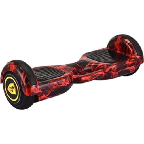 2020 new design adults and children self balance scooter led light with handle 2 big wheels