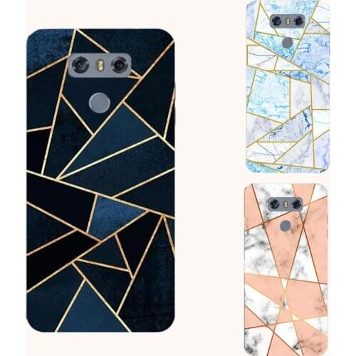 Geometric Marble silicone phone case For K10 Pro X Style Skin Screen View Power 2 3 Power2 Power3 aesthetic phone Cover