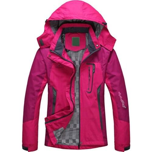 2018 New Spring Autumn Winter Women Jacket Single thick outwear Jackets Hooded Wind waterproof Female Coat parkas Clothing