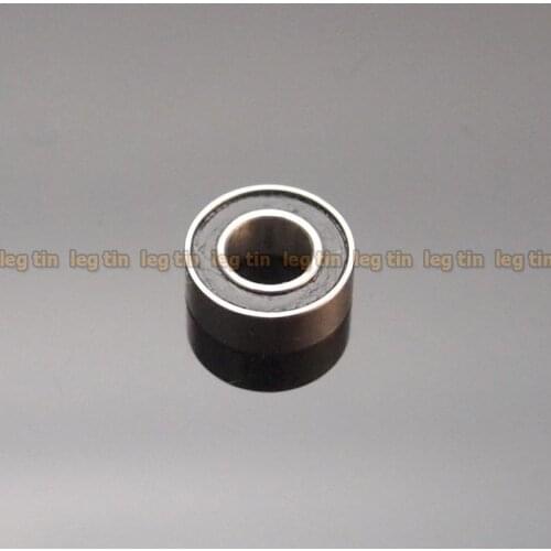 [10pcs] MR84-2RS MR84 RS 4x8x3 mm Black Rubber Sealed Ball Bearing Bearings