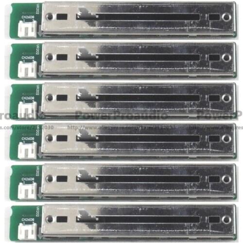 6pcs Fader DCV1006 with PCB Assembly DWX2541 for Pioneer DJM800 Crossfader X