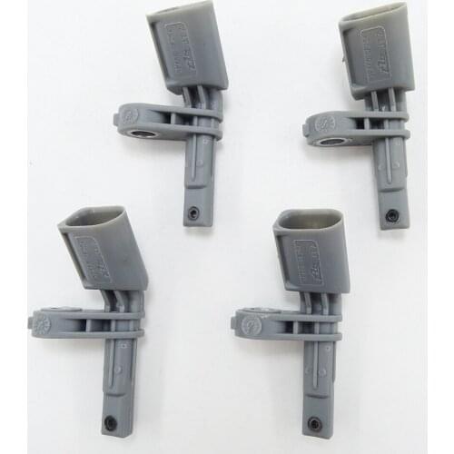 4Pcs The left wheel ABS wheel speed sensor WHT 003 857 A for VW CC Passat Tiguan Golf Audi A3 S3 RS3 Q7 TT Seat Leon WHT003857A