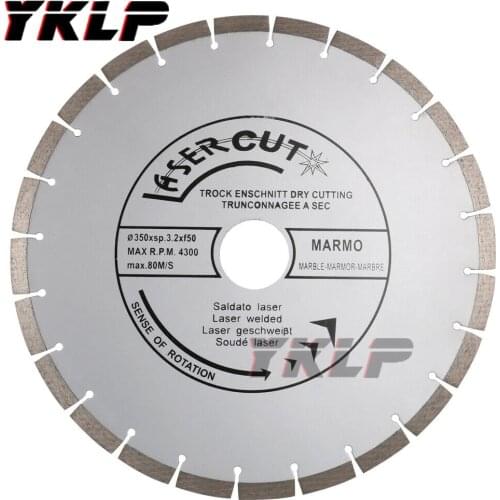 300mm 350mm 400mm Diamond Cutting Disc Saw Blade For Cutting Quartz Chalk Marble Stone Marble Granite Cutter 4300RPM