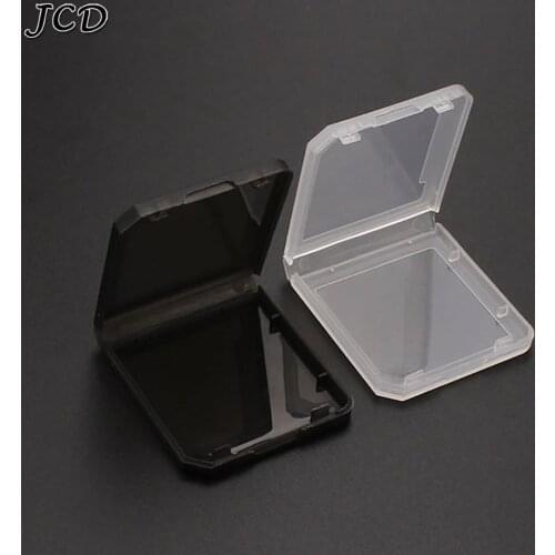 JCD Single Game Card Case Box for Nintendo NDS 3DS /3DS XL New 3DS XL/LL Storage Box Game Memory Stick Memory