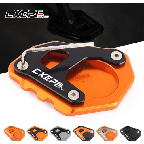 CNC For KTM Adventure 1290 1050 1090 1190 1290 Adv Motorcycle Accessories Kickstand Foot Side Stand Extension Pad Support Plate