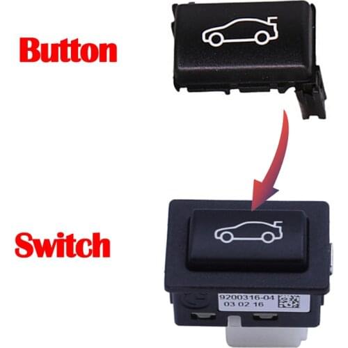 Rear Trunk Tailgate Release Switch Button For 1 3 5 6 Series X1 Z4 E60 E61 E63 E64 E81 E82 E84 E87 E88 E89 E90 E91 E92 E93