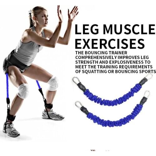 Basketball Jumping Force Training Equipment Lower Limb Muscle Strength Rallying Device Bouncing Pulling Rope Latex Fitness Legs