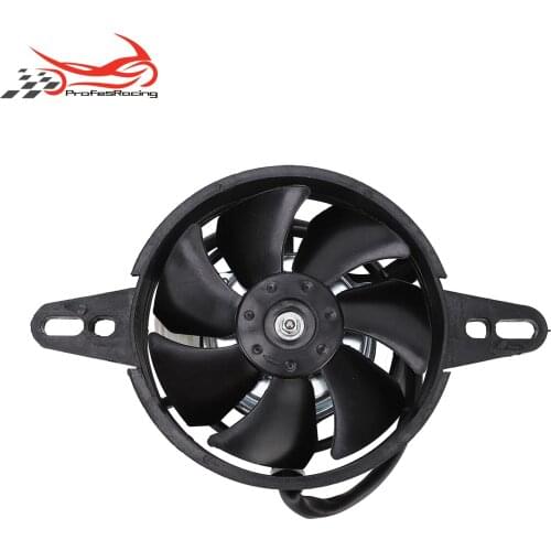 Motorcycle Cooling fan Oil Cooler Electric Radiator Engine Radiator Fit for 150cc 200cc 250cc ATV Quad Go Kart Buggy Motocross