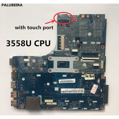PALUBEIRA NEW FRU/PN:5B20G46133 Mainboard For Lenovo B50-70 Laptop motherboard with SR1E8 3558U ZIWB2/ZIWB3/ZIWE1 LA-B091P